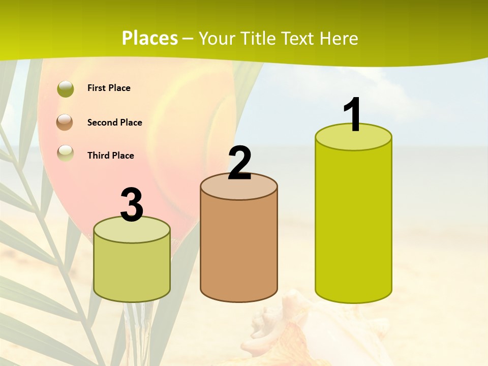 Meer Beach Frisch PowerPoint Template