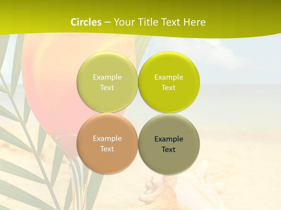 Meer Beach Frisch PowerPoint Template