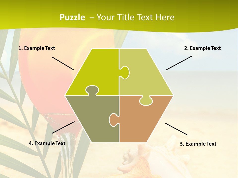 Meer Beach Frisch PowerPoint Template