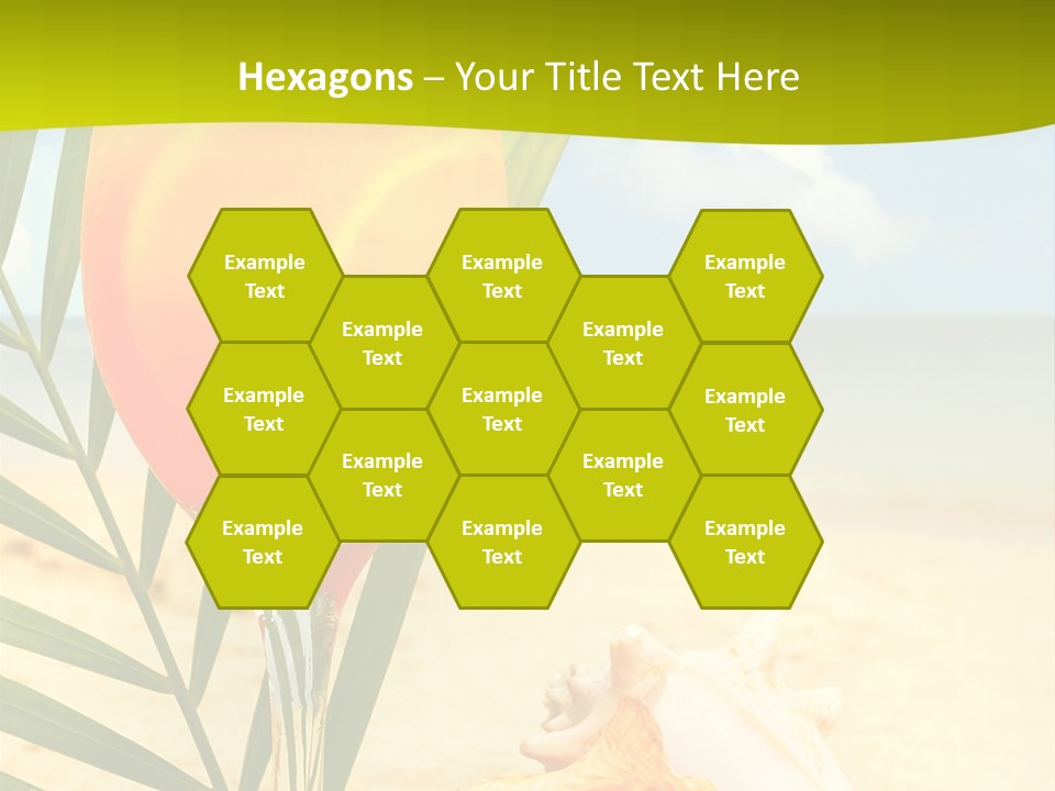 Meer Beach Frisch PowerPoint Template