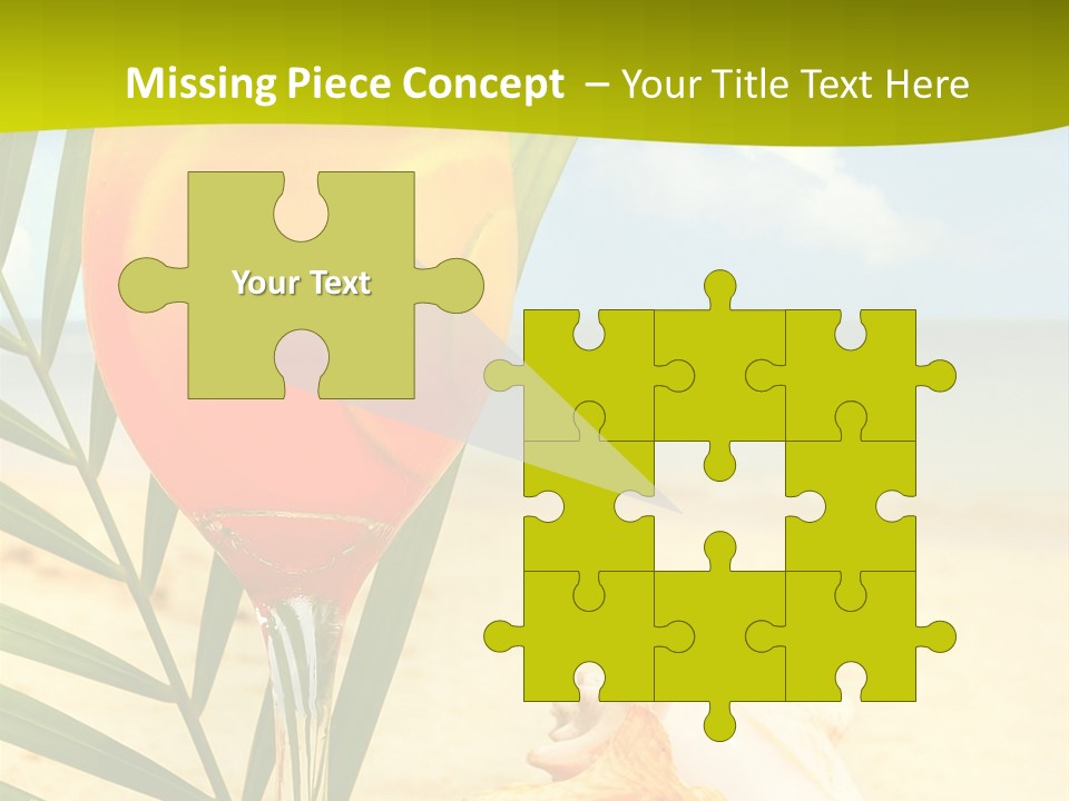 Meer Beach Frisch PowerPoint Template