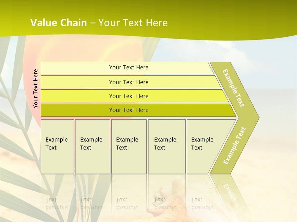 Meer Beach Frisch PowerPoint Template