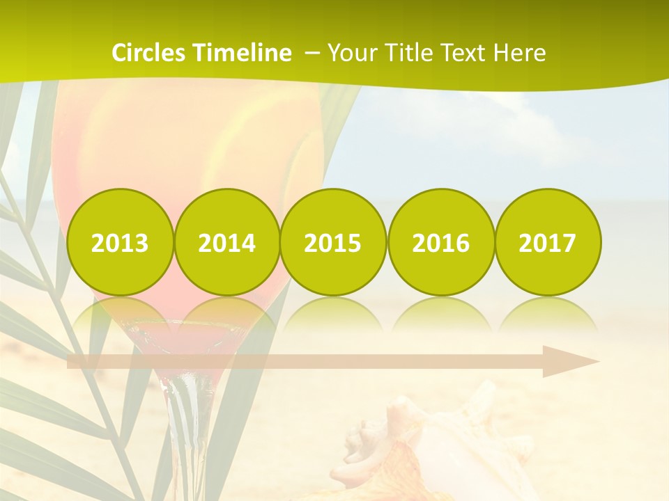 Meer Beach Frisch PowerPoint Template