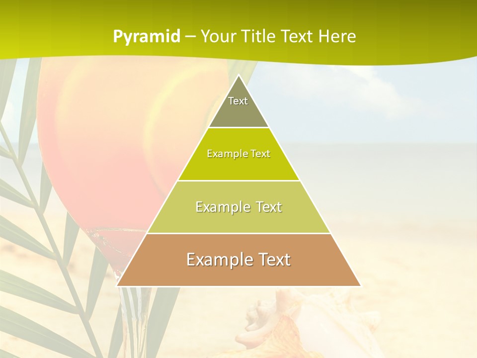 Meer Beach Frisch PowerPoint Template