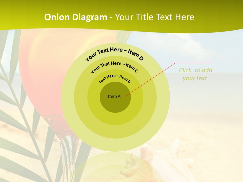 Meer Beach Frisch PowerPoint Template