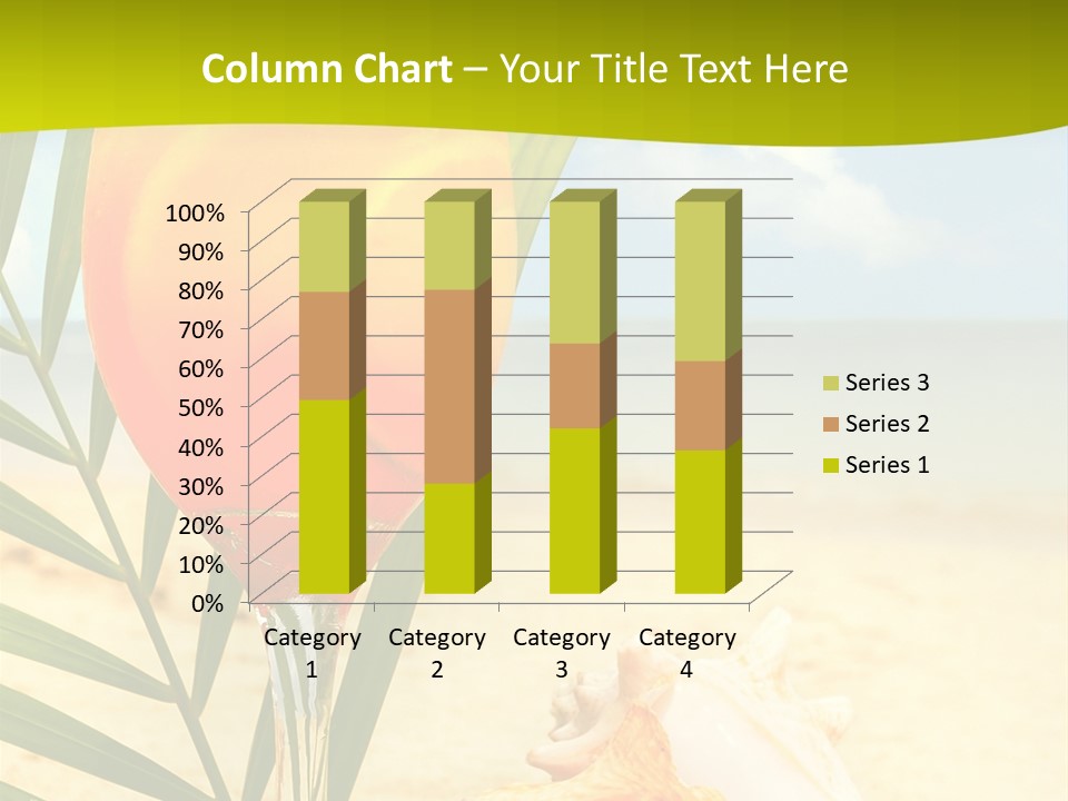 Meer Beach Frisch PowerPoint Template