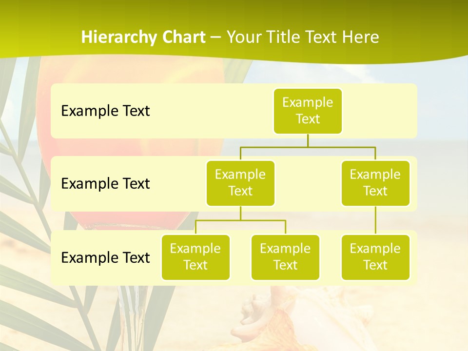 Meer Beach Frisch PowerPoint Template