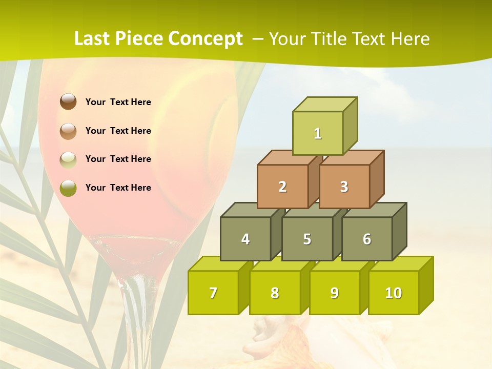 Meer Beach Frisch PowerPoint Template