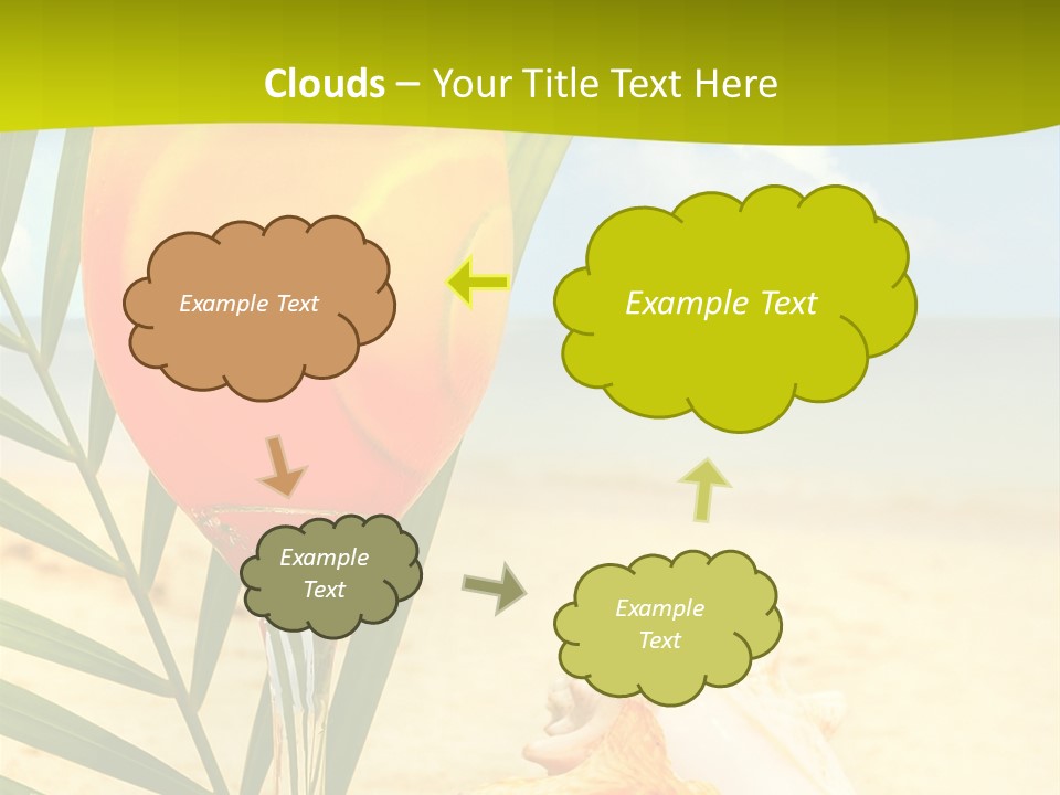 Meer Beach Frisch PowerPoint Template