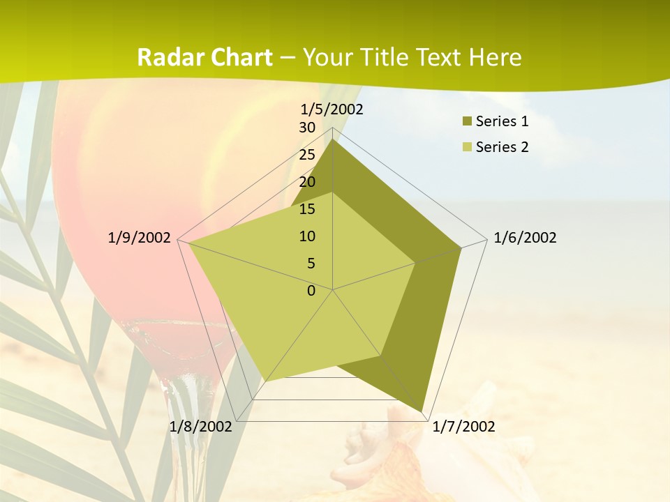 Meer Beach Frisch PowerPoint Template