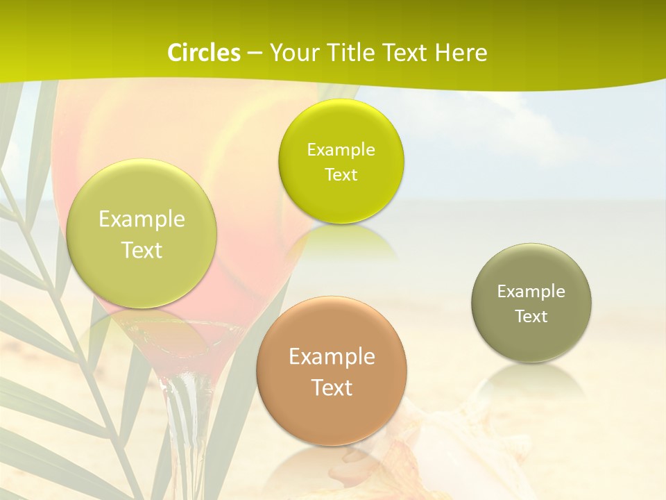 Meer Beach Frisch PowerPoint Template