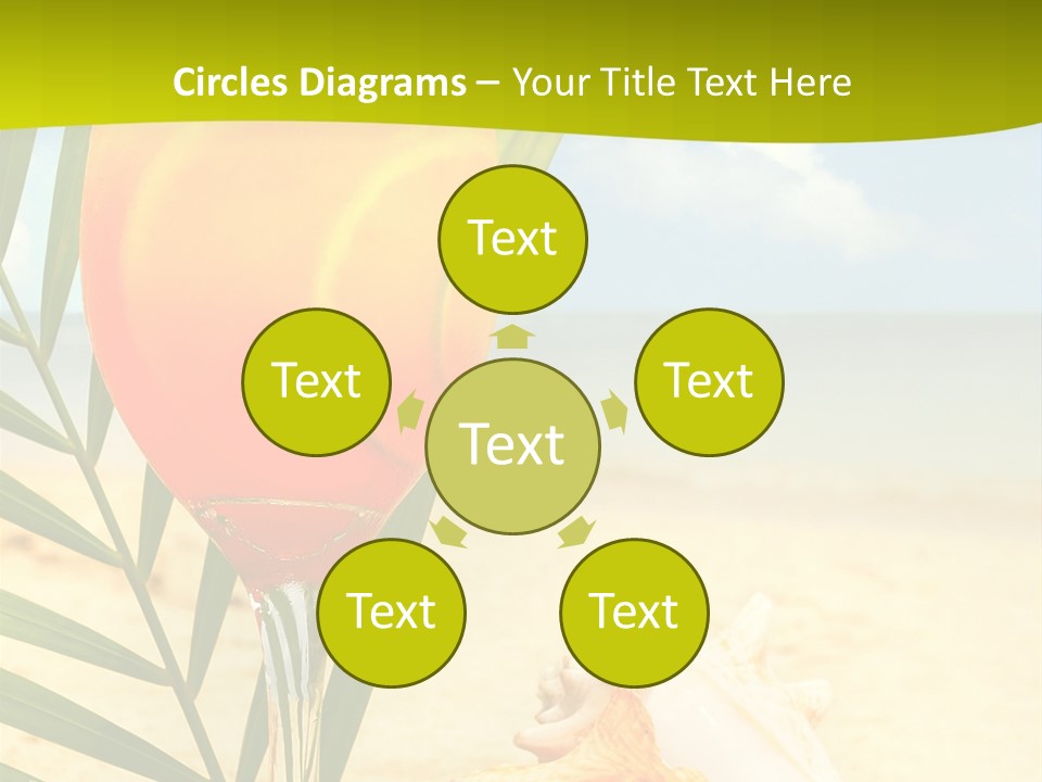 Meer Beach Frisch PowerPoint Template