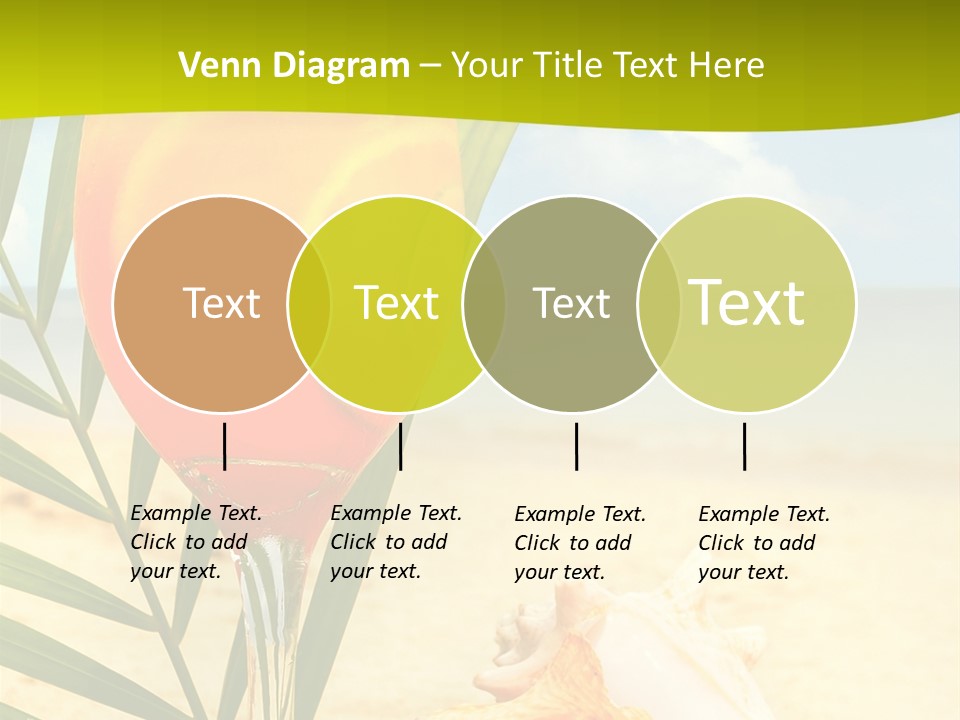 Meer Beach Frisch PowerPoint Template