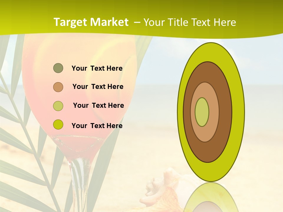 Meer Beach Frisch PowerPoint Template