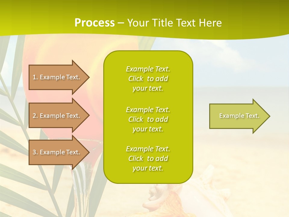 Meer Beach Frisch PowerPoint Template