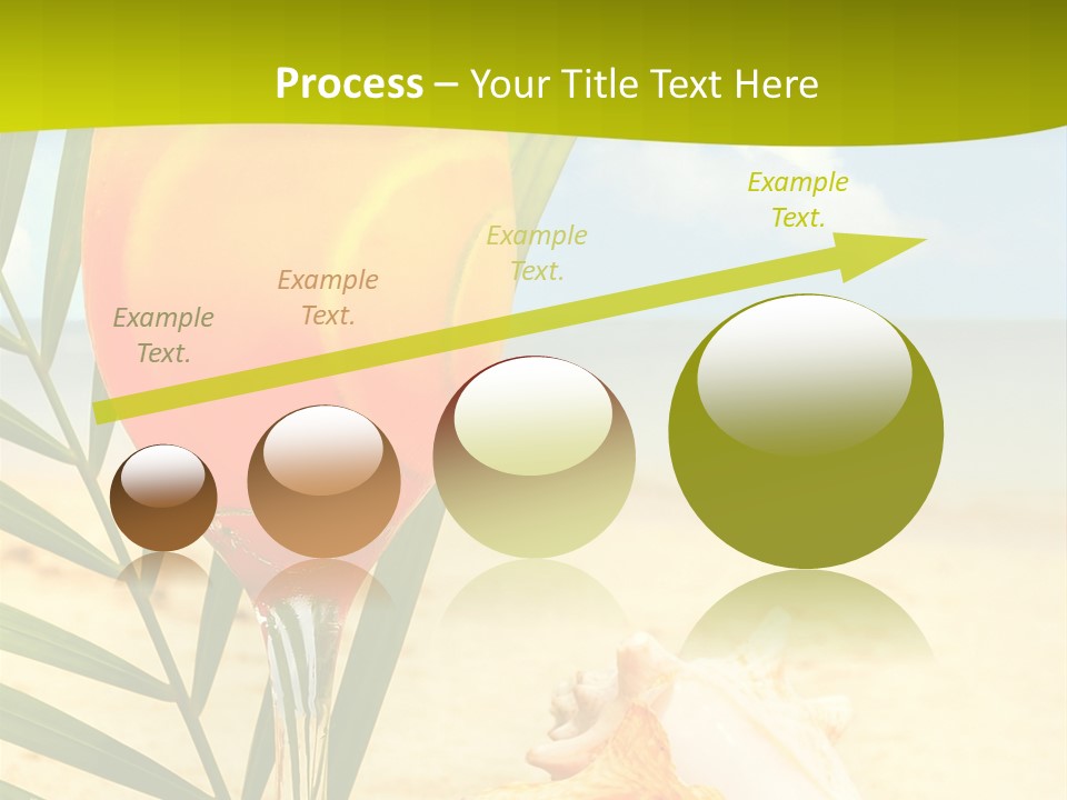 Meer Beach Frisch PowerPoint Template