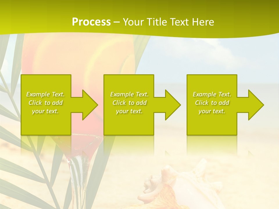 Meer Beach Frisch PowerPoint Template