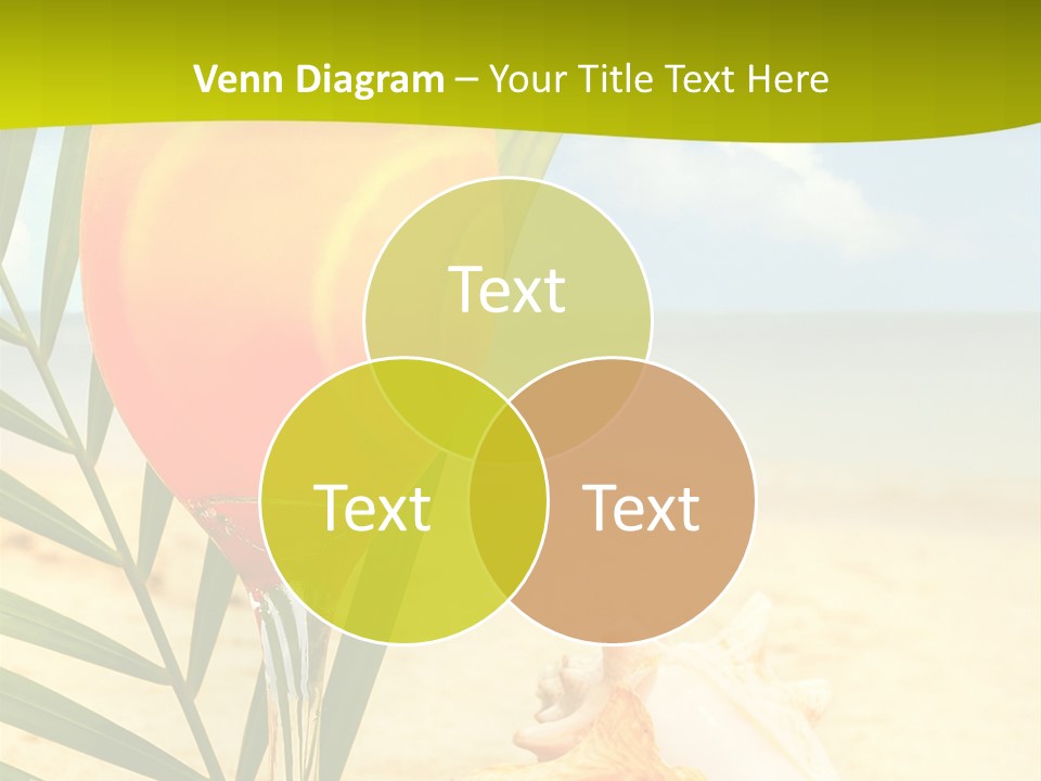 Meer Beach Frisch PowerPoint Template