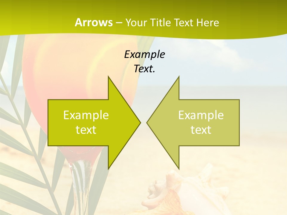 Meer Beach Frisch PowerPoint Template