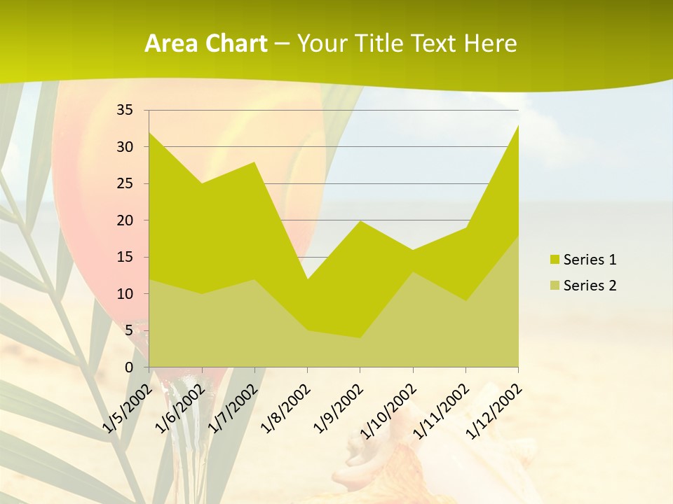 Meer Beach Frisch PowerPoint Template