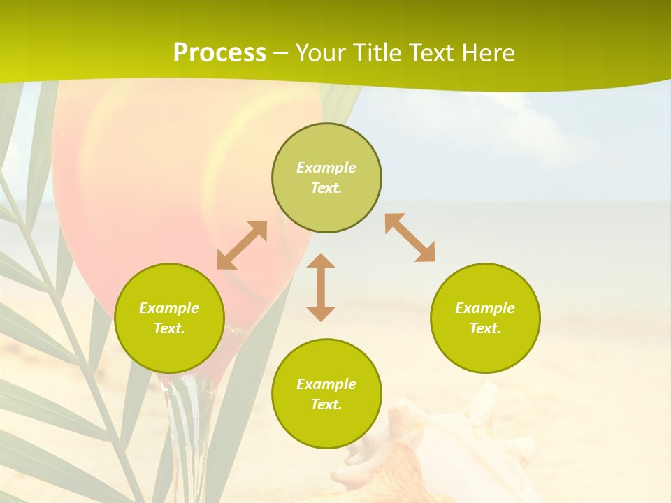 Meer Beach Frisch PowerPoint Template