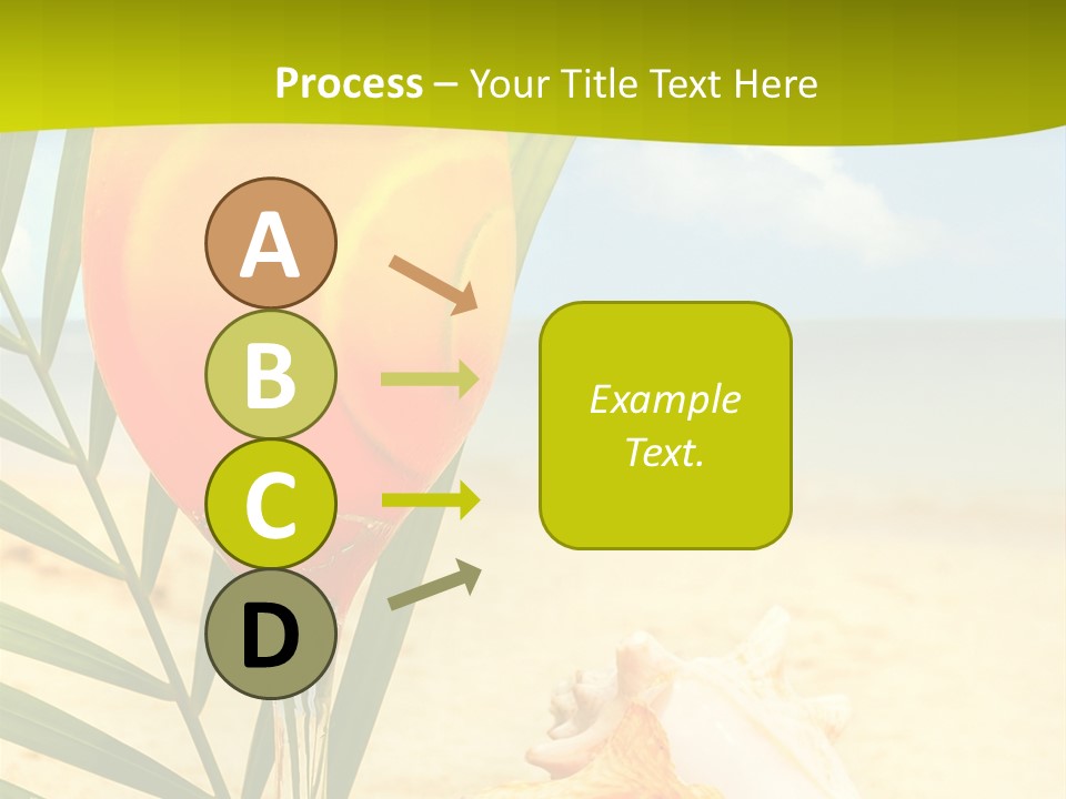 Meer Beach Frisch PowerPoint Template