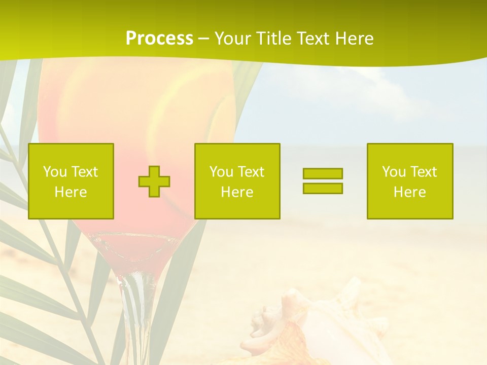 Meer Beach Frisch PowerPoint Template