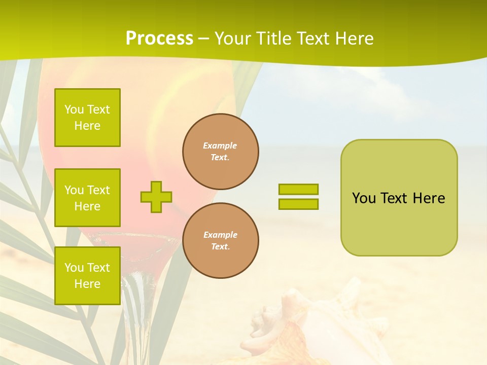 Meer Beach Frisch PowerPoint Template