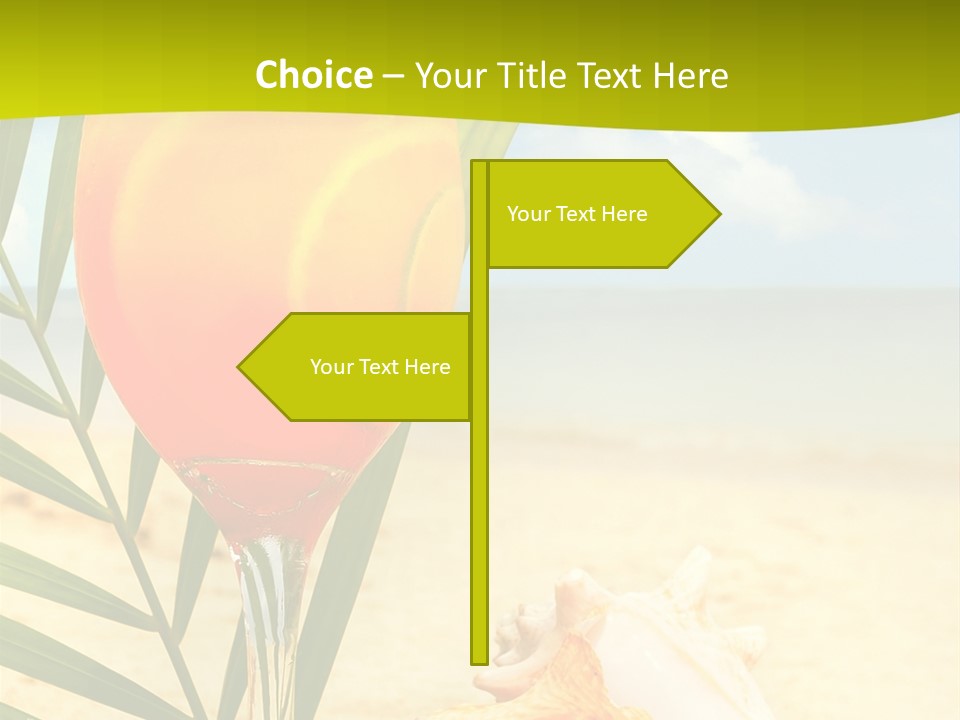 Meer Beach Frisch PowerPoint Template