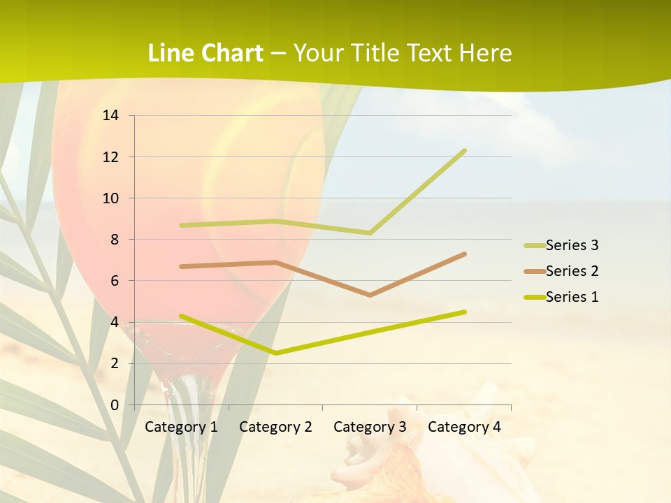 Meer Beach Frisch PowerPoint Template