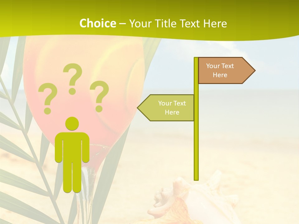 Meer Beach Frisch PowerPoint Template