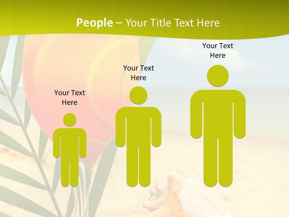 Meer Beach Frisch PowerPoint Template