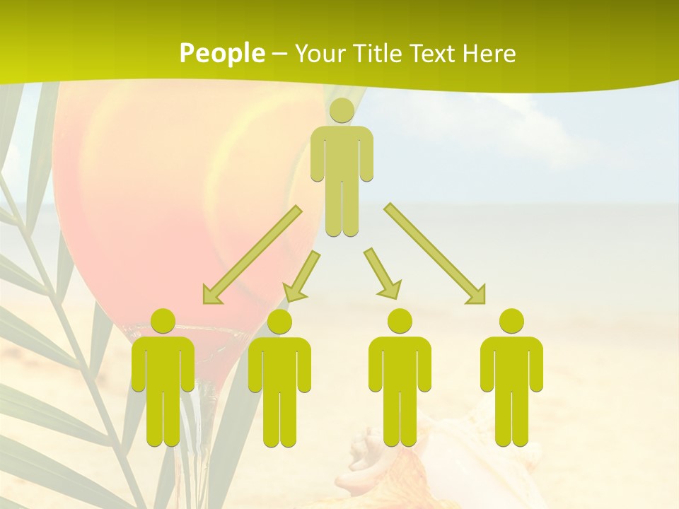 Meer Beach Frisch PowerPoint Template