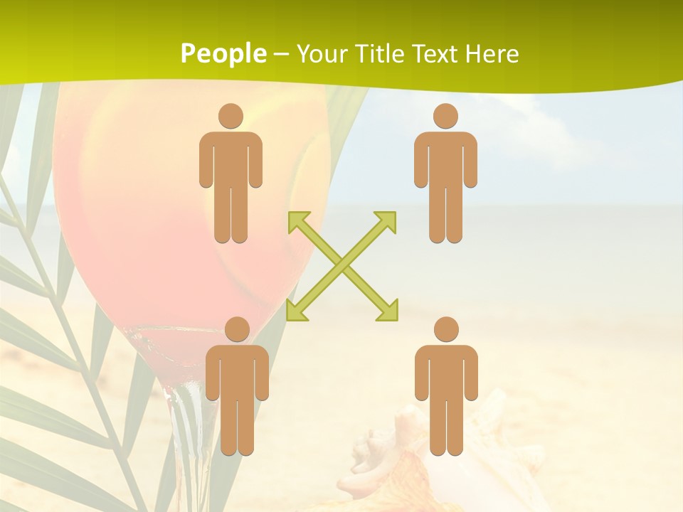 Meer Beach Frisch PowerPoint Template