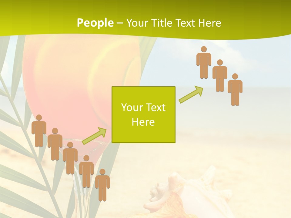 Meer Beach Frisch PowerPoint Template