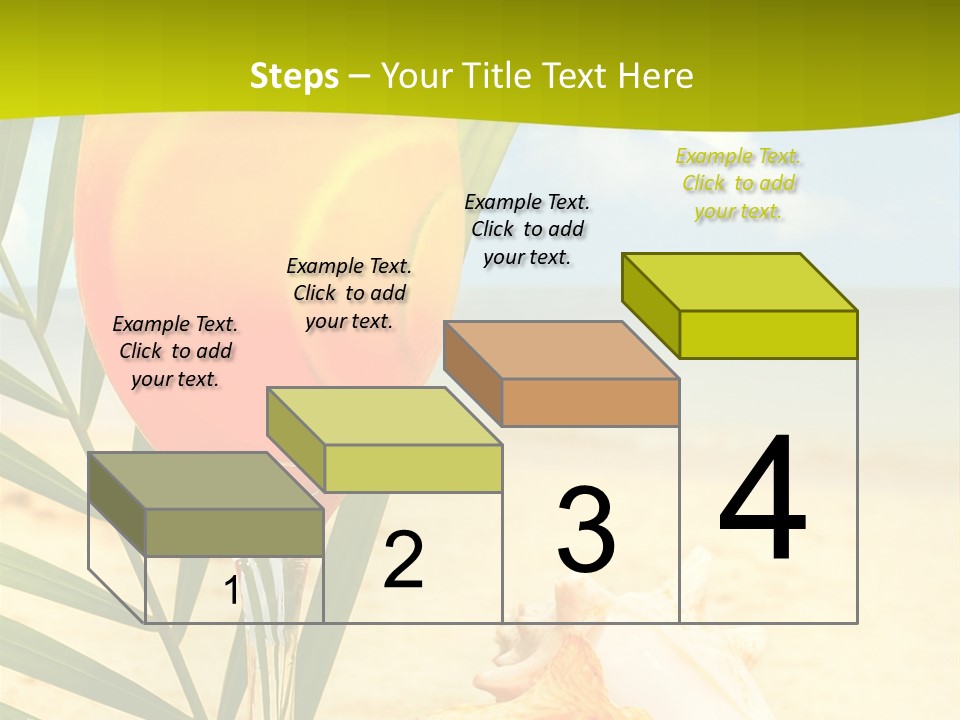 Meer Beach Frisch PowerPoint Template