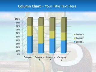 Refreshment White Caipirinha PowerPoint Template