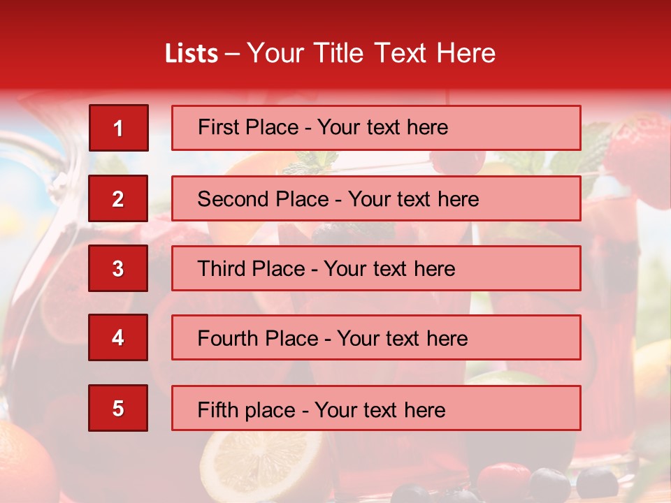 Refreshing Relax Lime PowerPoint Template