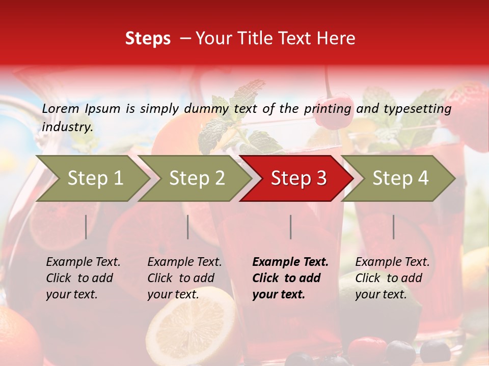 Refreshing Relax Lime PowerPoint Template