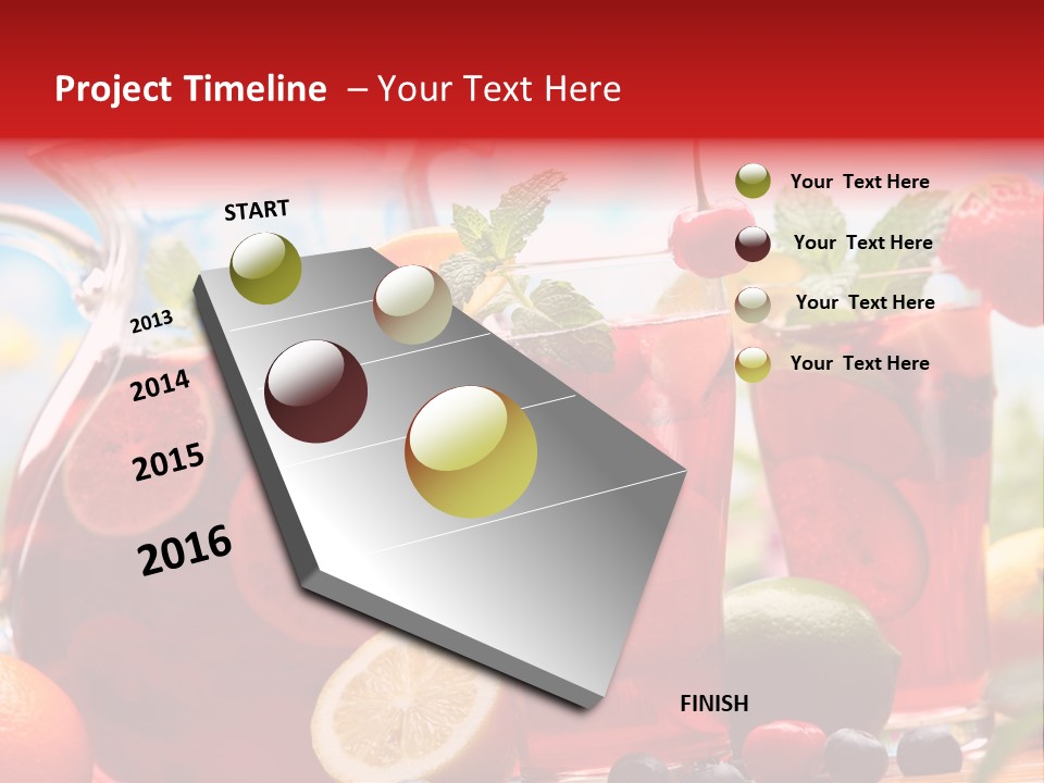 Refreshing Relax Lime PowerPoint Template