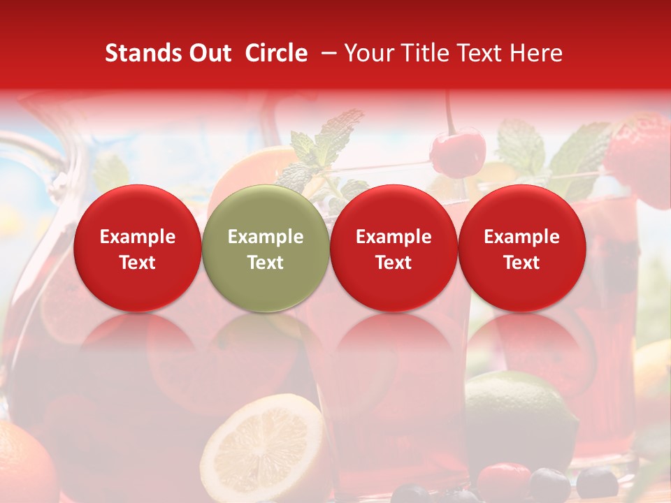 Refreshing Relax Lime PowerPoint Template