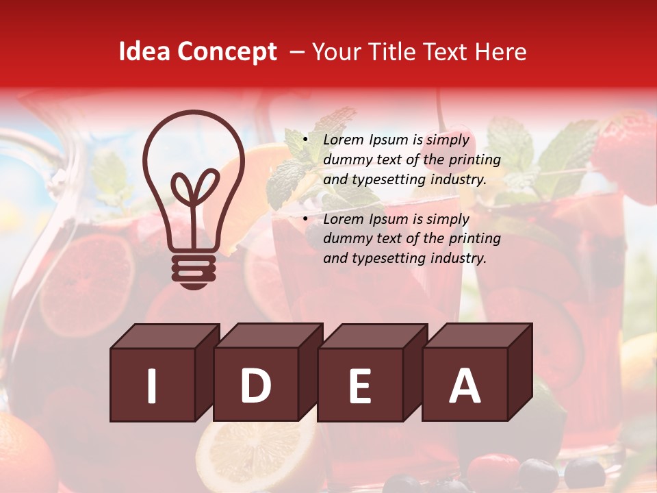 Refreshing Relax Lime PowerPoint Template