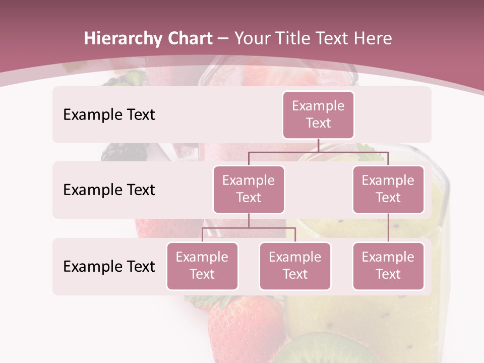 Mint Berry Drink PowerPoint Template