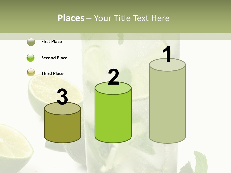 Kalt Brauner Cocktails PowerPoint Template