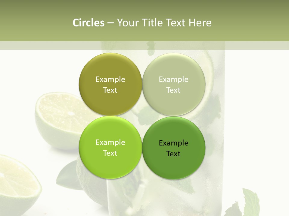 Kalt Brauner Cocktails PowerPoint Template