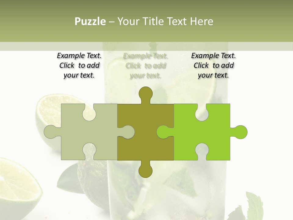 Kalt Brauner Cocktails PowerPoint Template