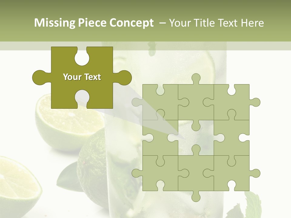 Kalt Brauner Cocktails PowerPoint Template