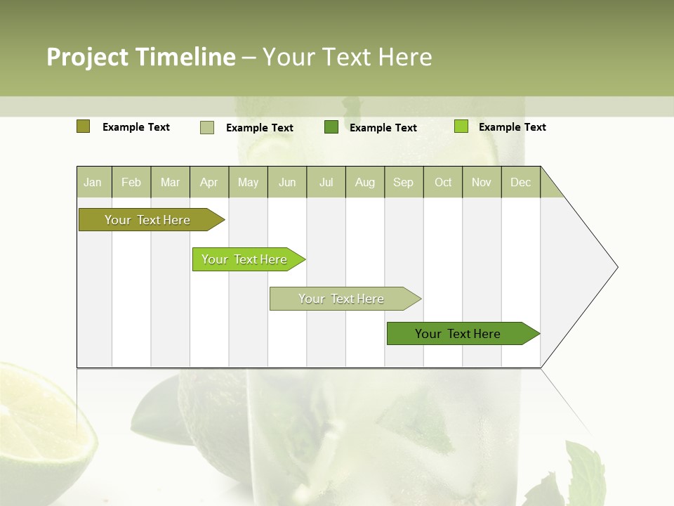 Kalt Brauner Cocktails PowerPoint Template