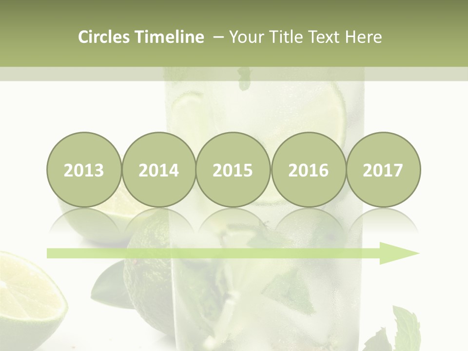 Kalt Brauner Cocktails PowerPoint Template