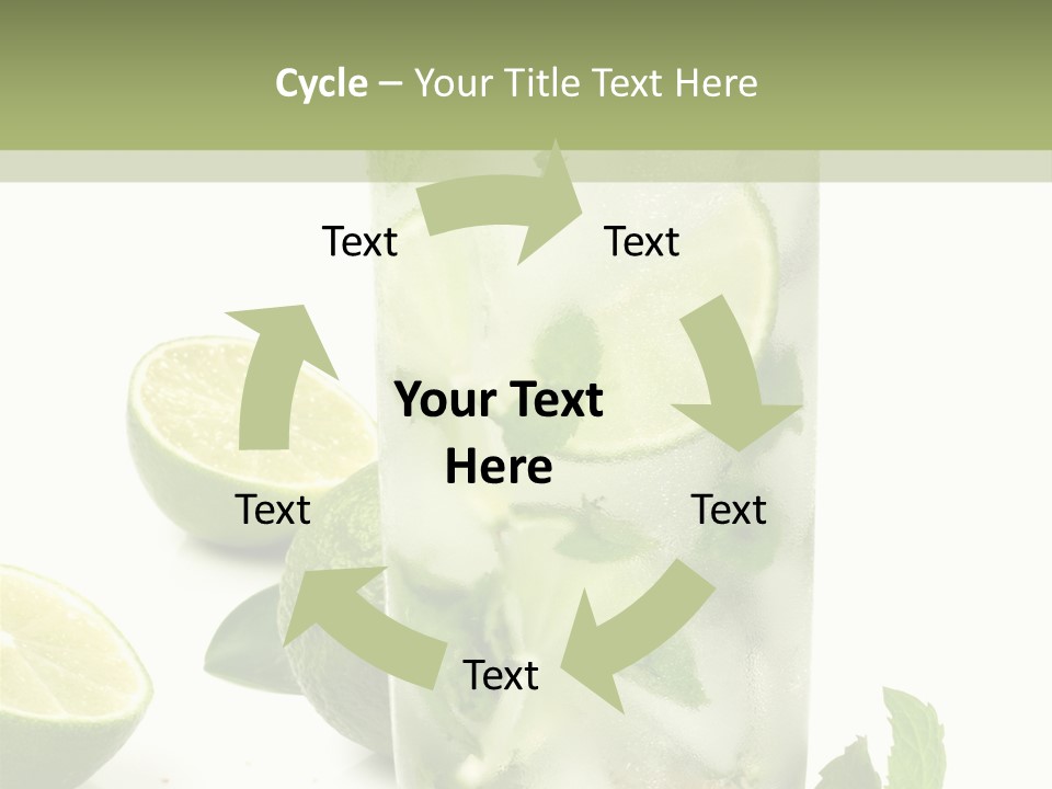 Kalt Brauner Cocktails PowerPoint Template